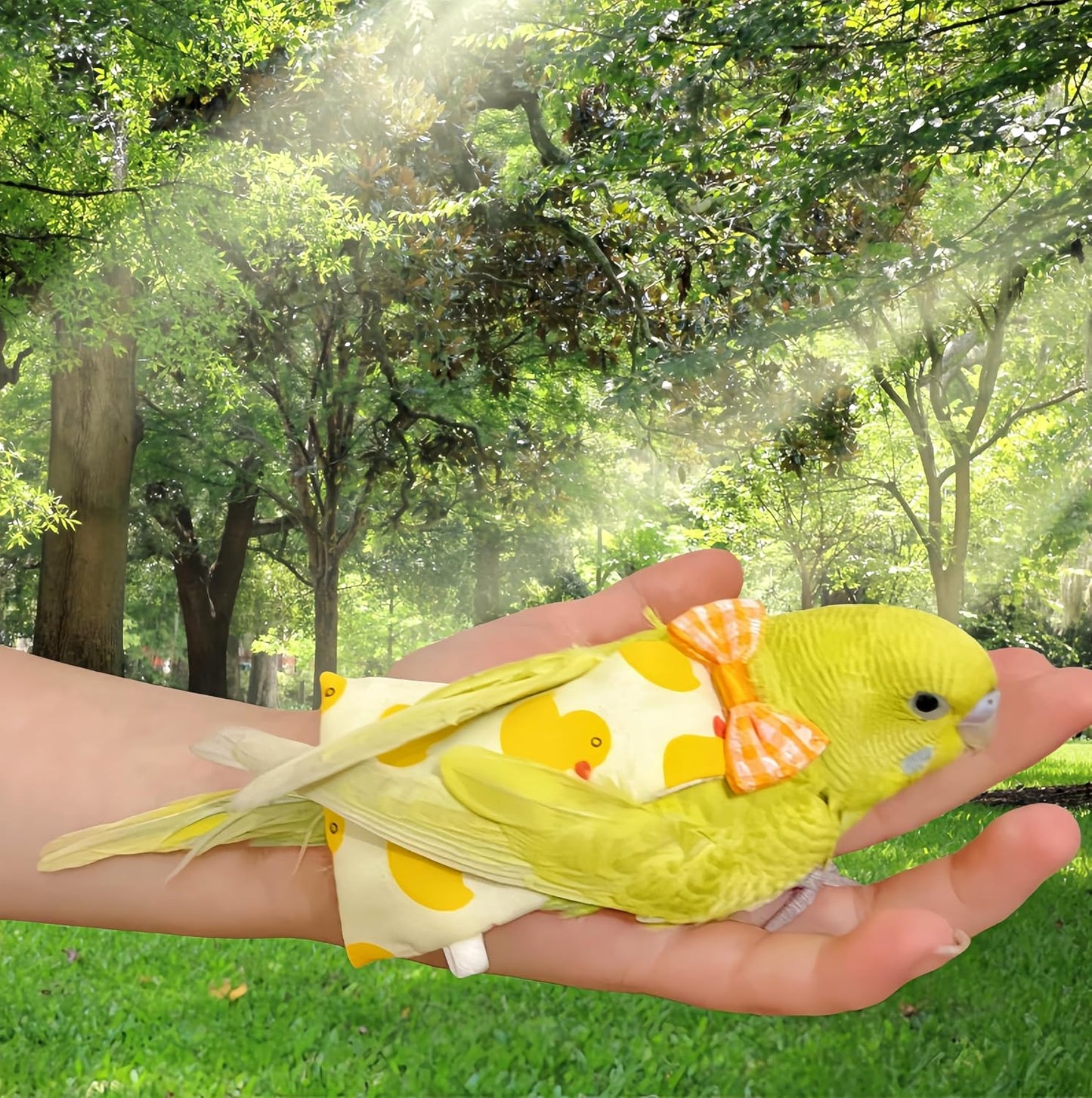 Waterproof inner layer of parrot nappy suit preventing liquid leaks