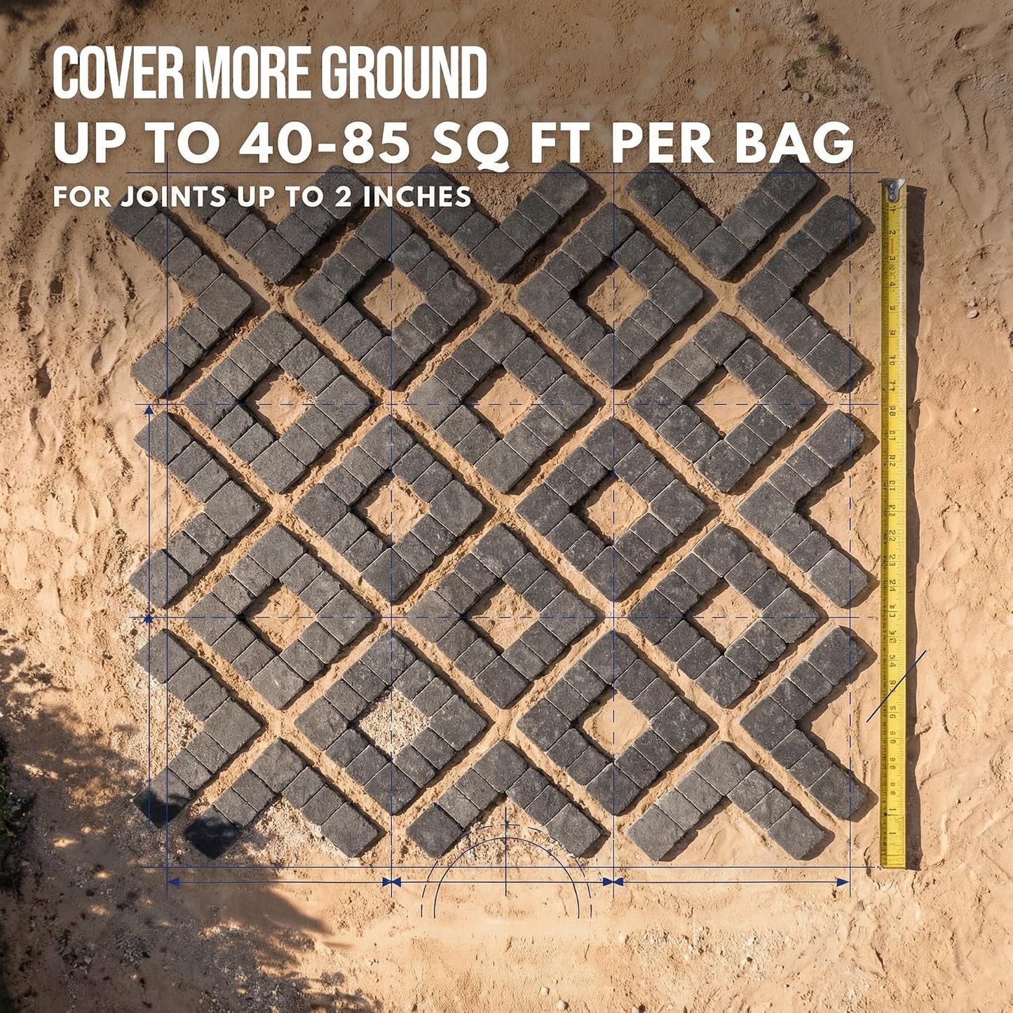 Rhino Power Bond Plus bag on a stone driveway
