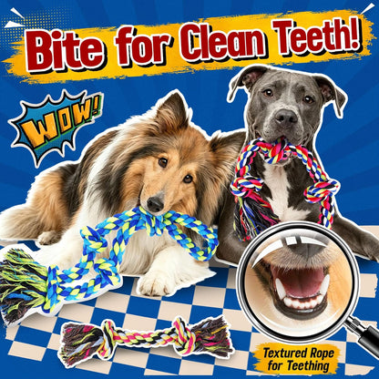 Forfon heavy duty pet play set showing thick braided texture