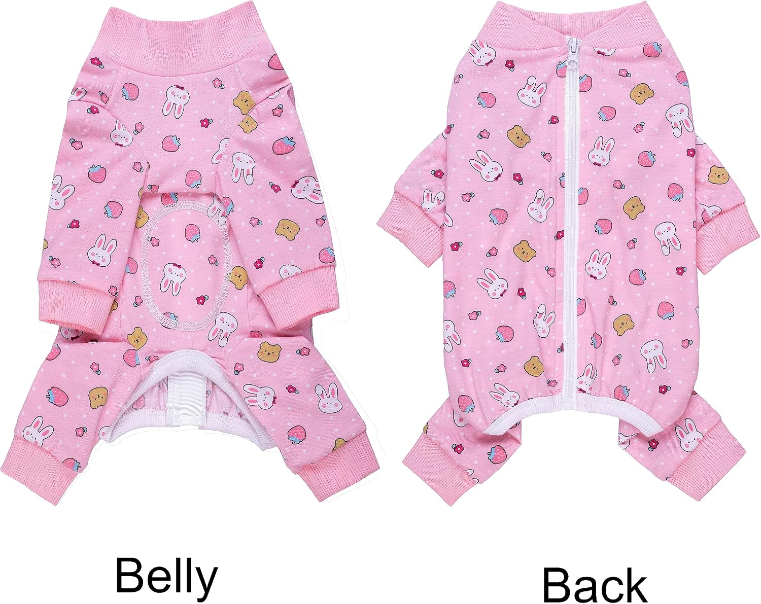 Miaododo elastic pet onesie anti-licking protection for small medium dogs