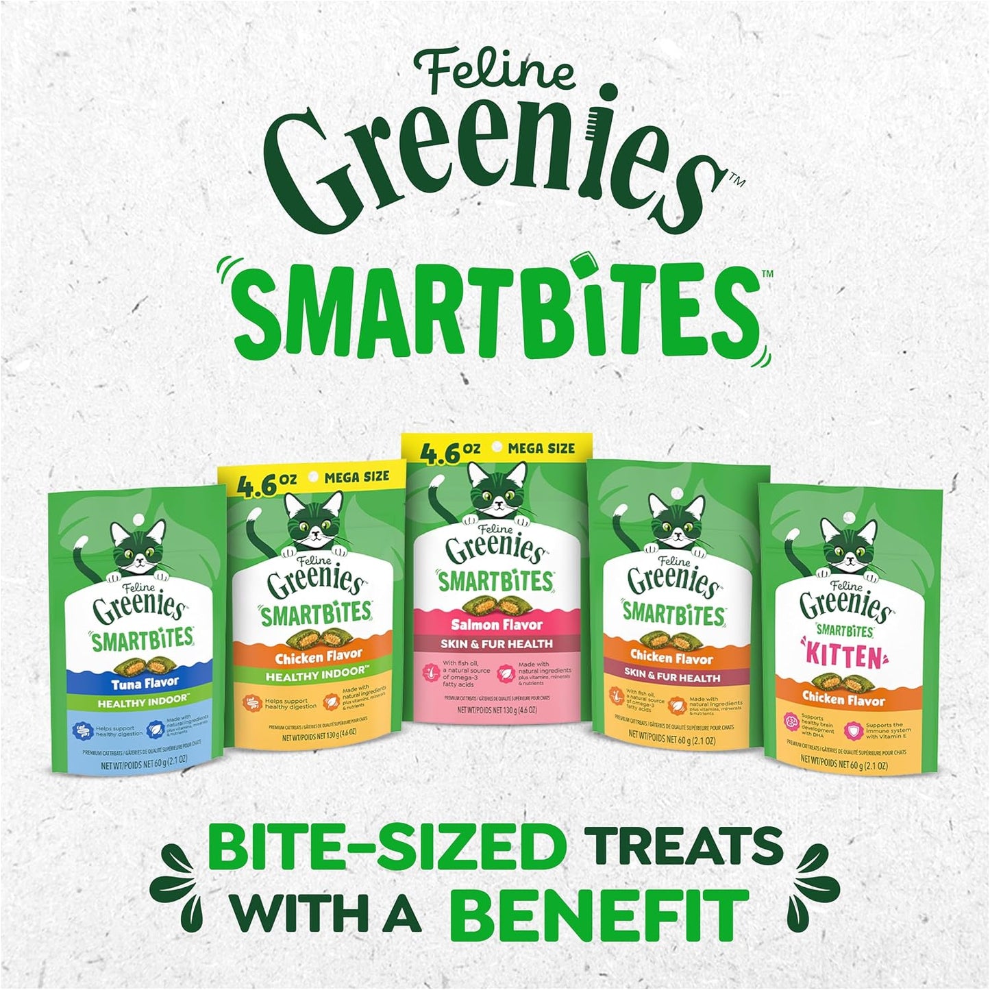 Greenies healthy growth support daily treats for little kittens