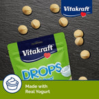 Vitakraft vanilla yogurt drops texture close up