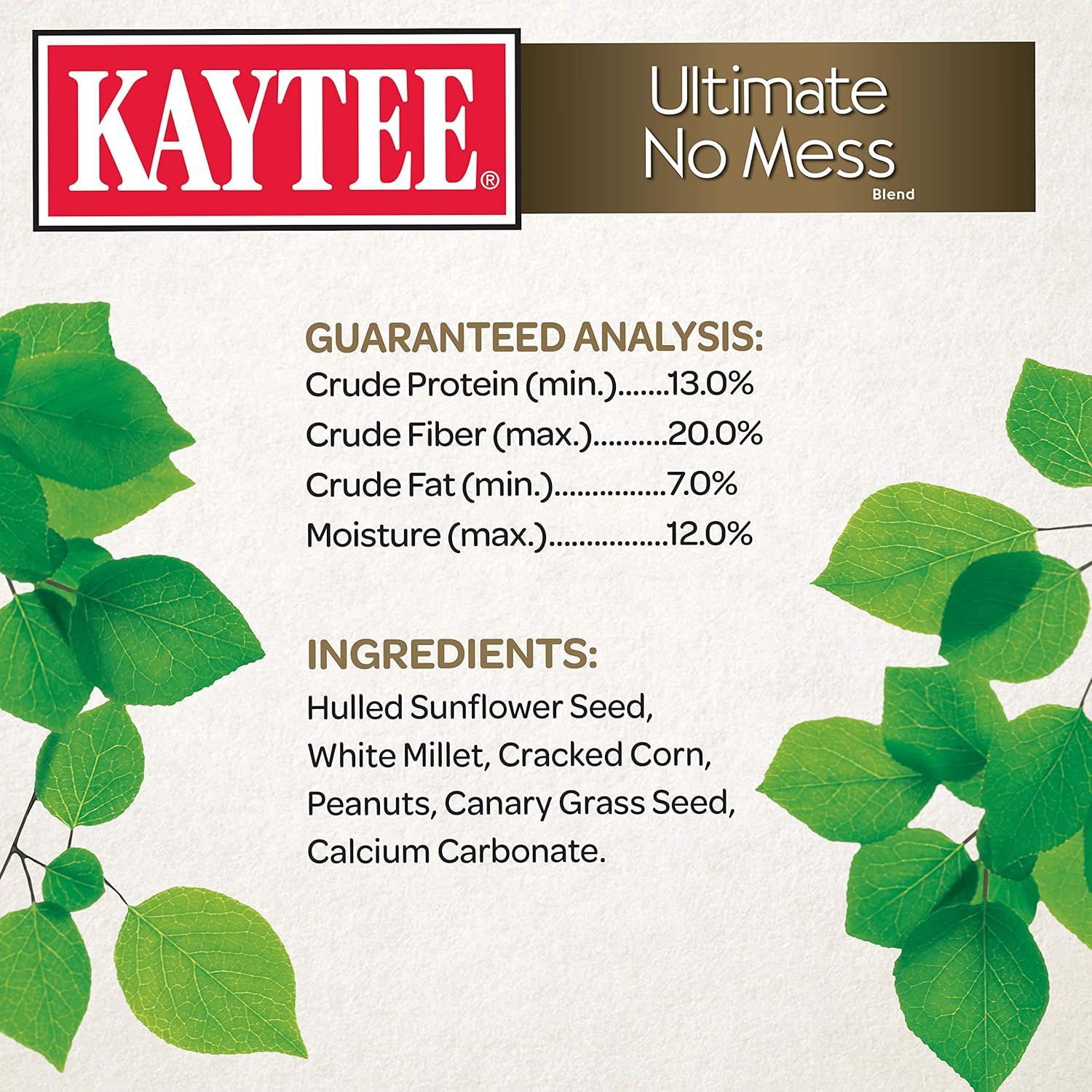 Kaytee wild bird food bag on display