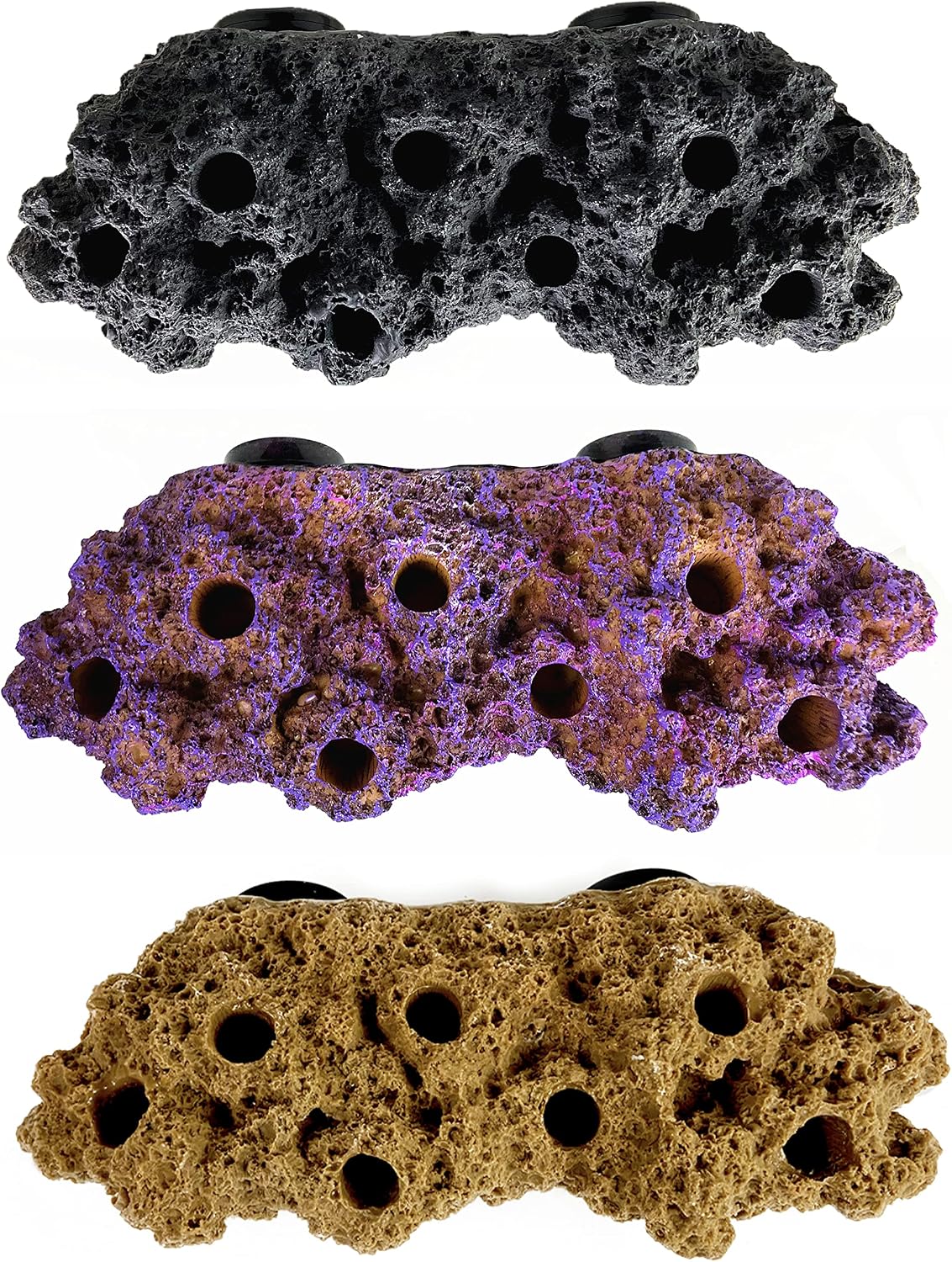 Reefing Art Magnetic Coral Frag Rack Rock front view
