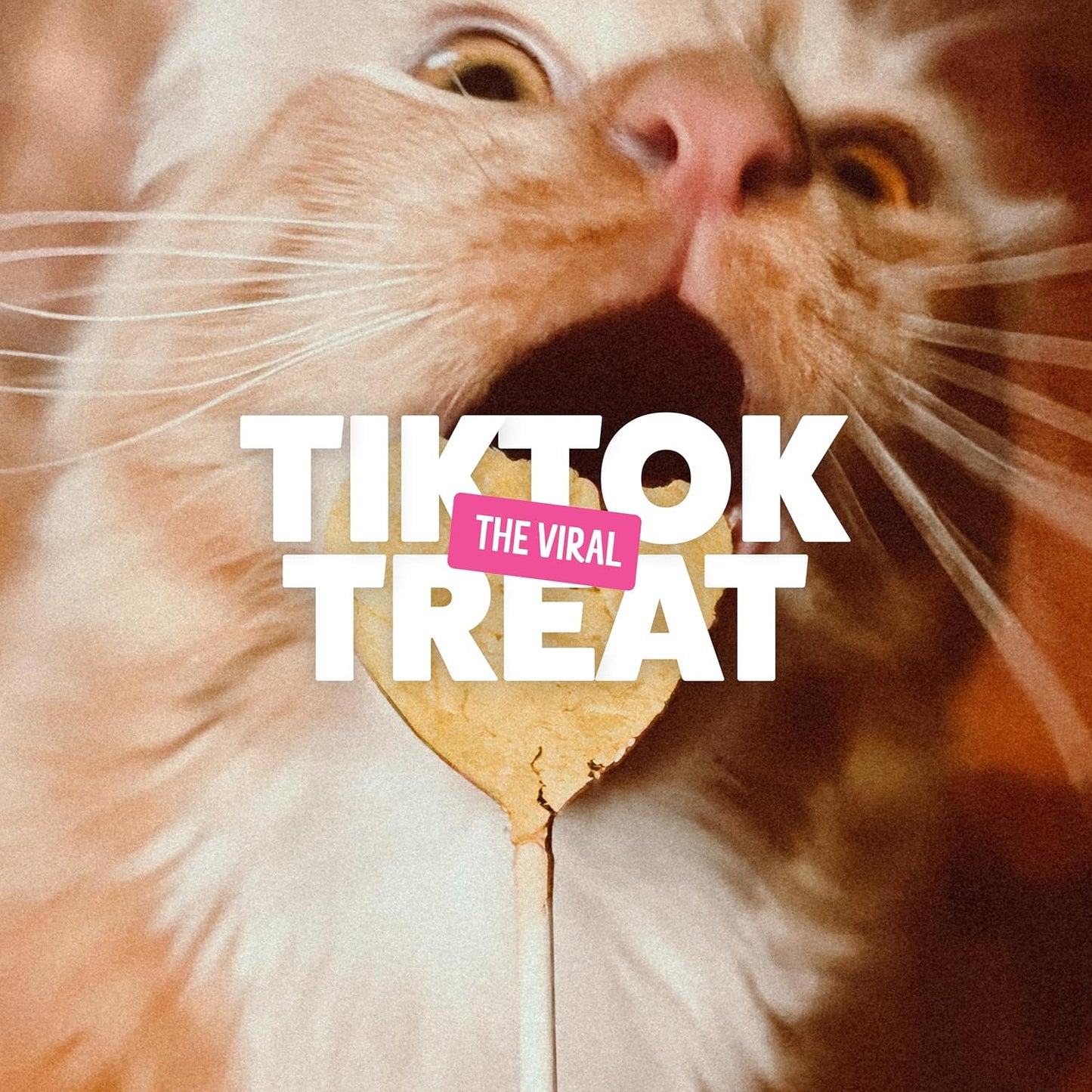 Handheld lollipop design for interactive cat feeding