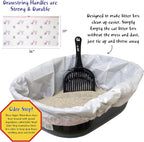 Fresh Kitty scented litter liners showing thickness