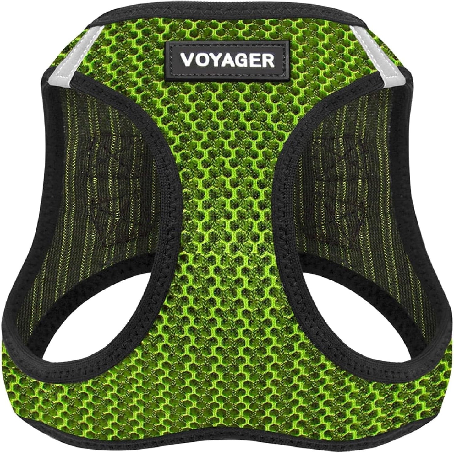 Best Pet Supplies - All Weather Mesh / Plush, Reflective, No Pull Harness for Small, Medium Dogs, Cats - Secure with Hook & Loop Fastener, Buckle, Double D-Rings - Black/Black Trim, S - Image 11