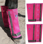 Harrison Howard Loose Fitting Horse Fly Boots set of four front view