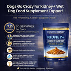 Veterinarian designed kidney rejuvenator for dogs container with prebiotics and fiber