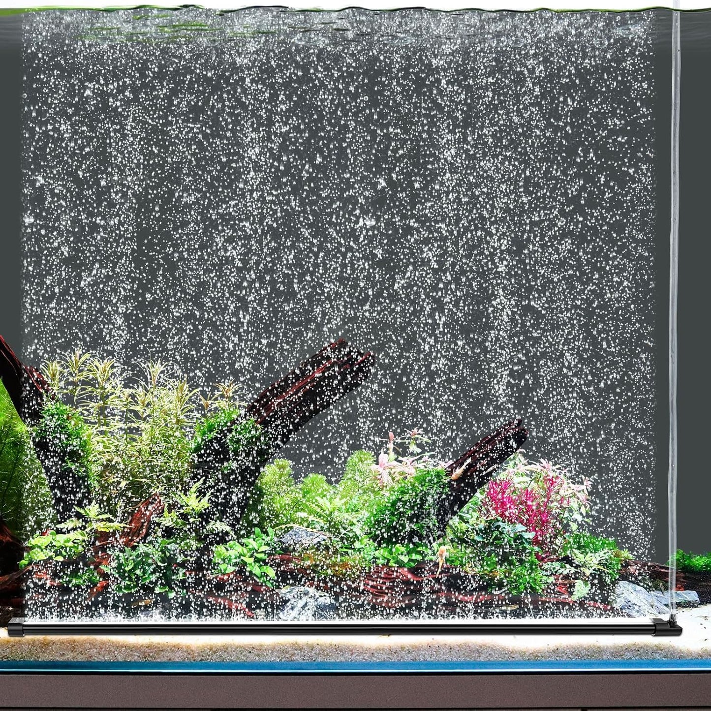 hygger Aquarium Bubble Curtain Wall, Quiet Fish Tank Air Stone with Accessories, High Dissolved Aquarium Bubbler Oxygen Diffuser Decoration for Freshwater & Saltwater - Image 11