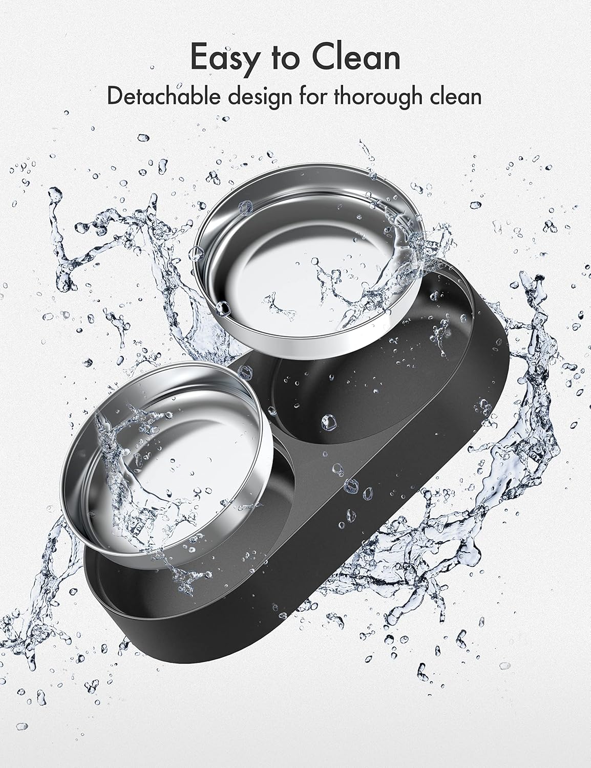 Authentic PETLIBRO dual bowl splitter accessory pack imported for Indian pet owners.