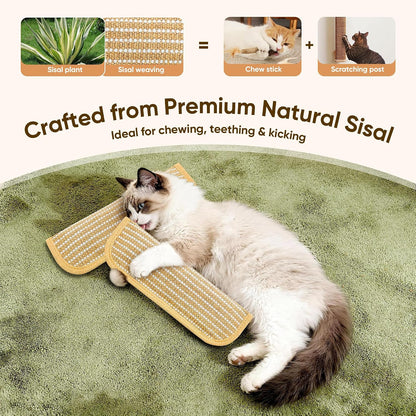 Two pack PetZen Garden interactive catnip toys side by side