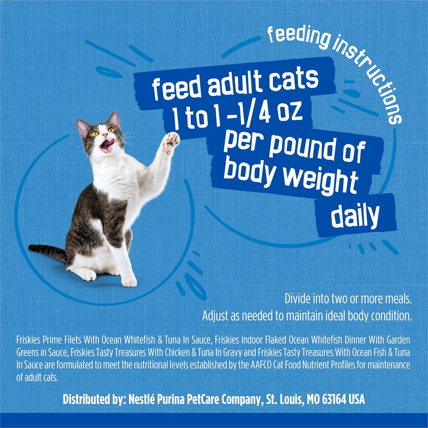 Purina Friskies Oceans of Delight adult cat food bulk pack
