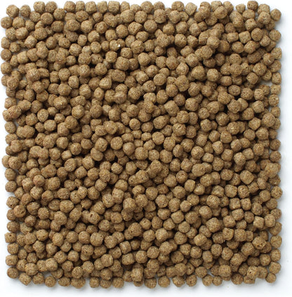 Mazuri Koi Floating Pond Nuggets texture and size reference
