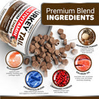 USA imported turkey tail multivitamin soft chews for dog immune support