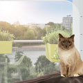 Jumxsrle Cat Balcony Rail Net front view showing safety mesh