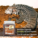 Gro-Med coconut fiber bedding for geckos and frogs enclosure setup