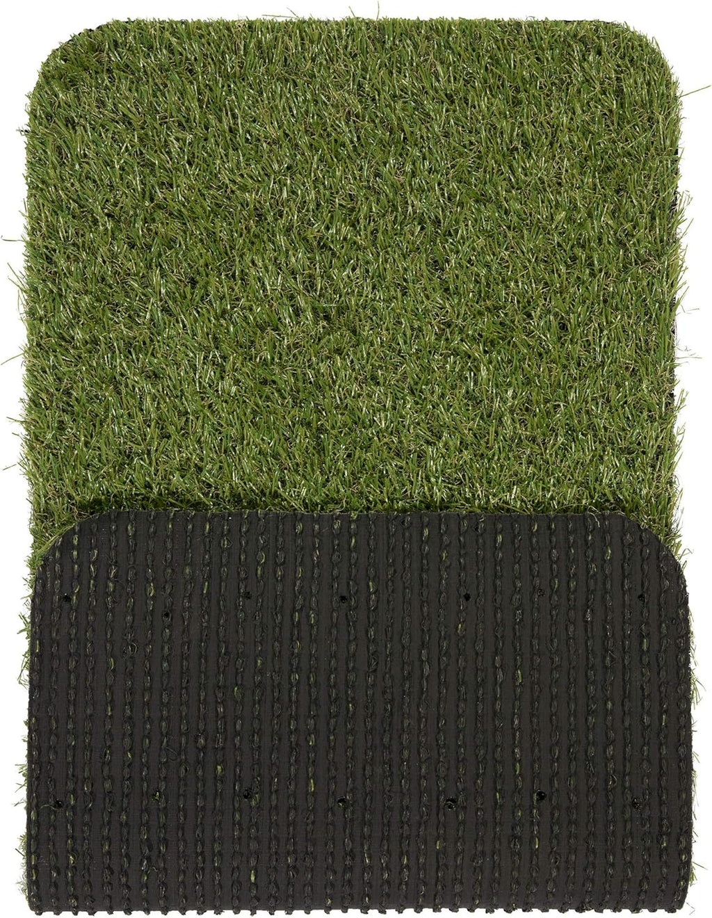 Ottomanson Artificial Grass Puppy Potty Training Pad with Tray, 15" x 30" Reusable Pee Pad for Small Pets and Dogs - Image 9