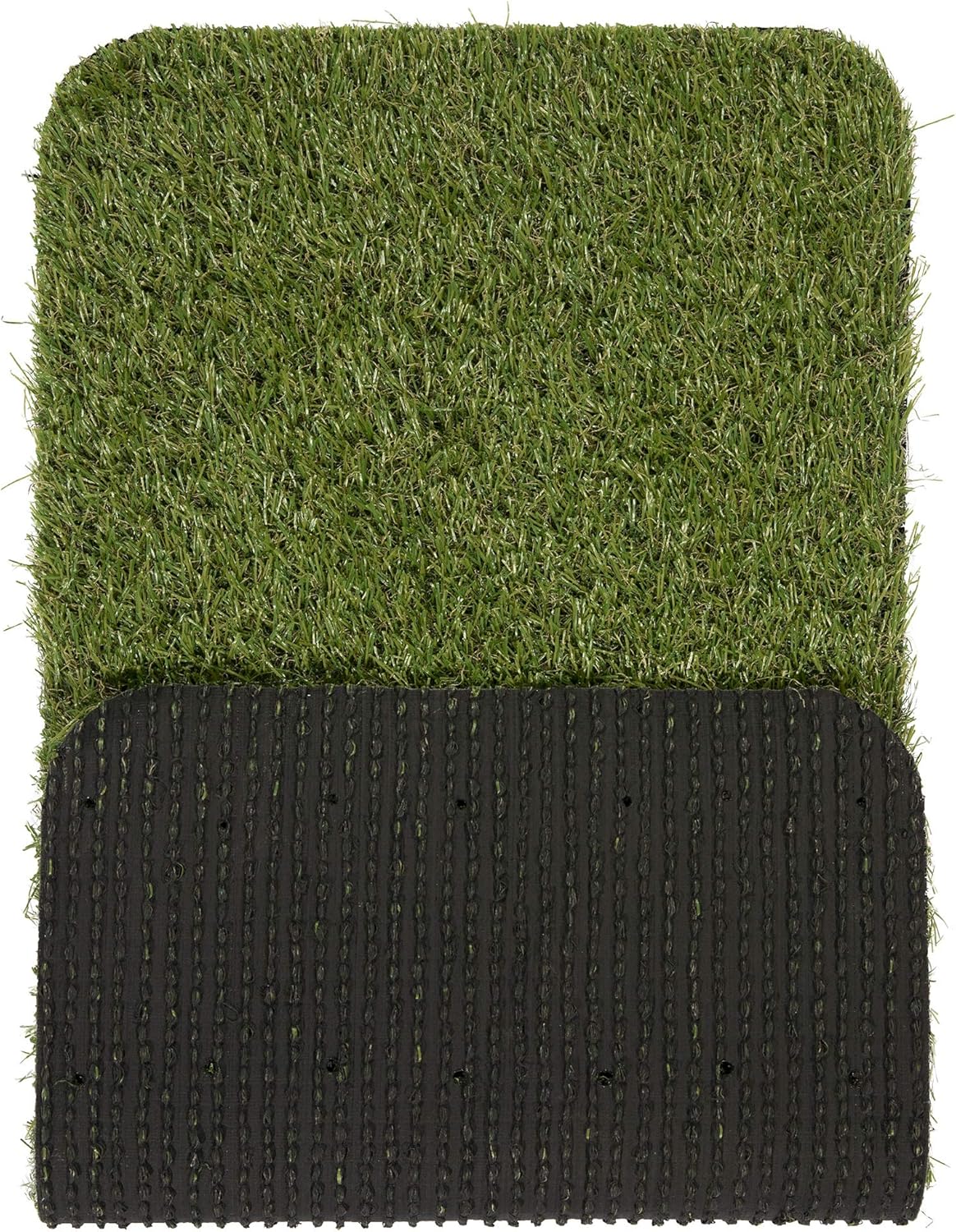 Ottomanson Artificial Grass Puppy Potty Training Pad with Tray, 15" x 30" Reusable Pee Pad for Small Pets and Dogs - Image 9
