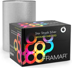 FRAMAR Silver Hair Foil â€“ Hair Foils For Highlighting Long Hair, Highlight Foils For Hair Highlighting, Salon Foils For Hair Highlighting Kit, Salon Foils For Hair Stylist â€“ 320 ft - Image 1