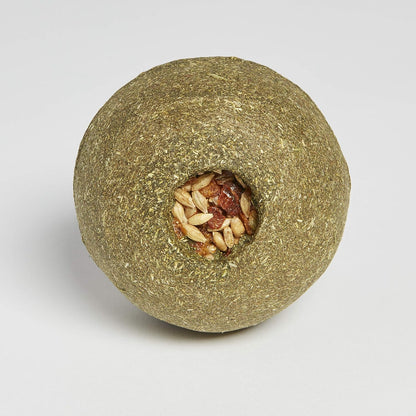 100 percent edible guinea pig chew ball made with Timothy hay and vegetables