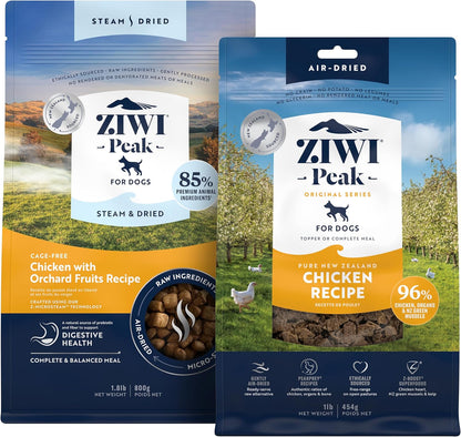 ZIWI Peak Large Lamb Dry Dog Food Bundle- Air-Dried Lamb (35.2oz) + Steam & Dried Lamb w/Vegetables (113.6oz) - Image 13