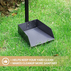Heeyoo heavy duty dog poop cleanup tool for yard maintenance