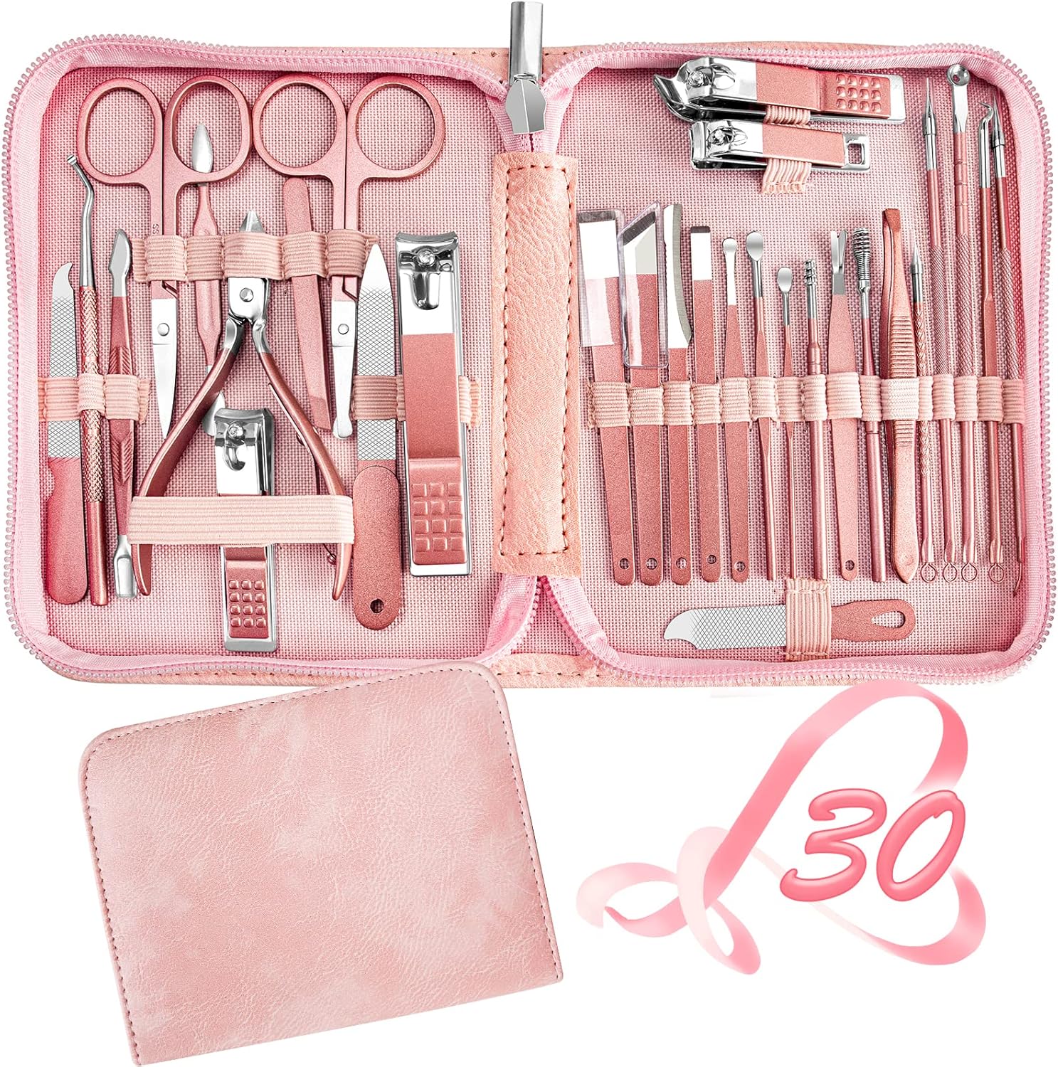 RedFlow 30 in 1 manicure set front view