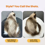 Puppyoo premium imported pet grooming kit packaging and components.