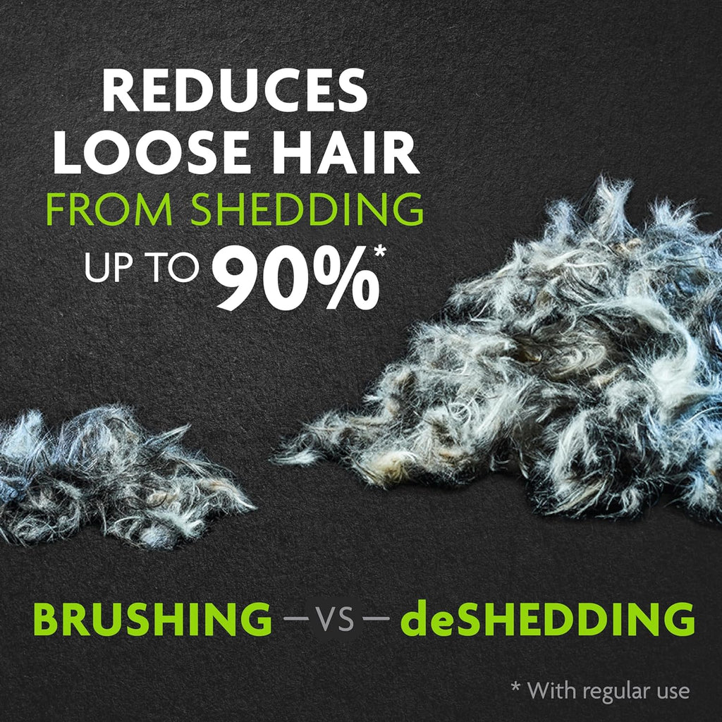 Grooming tool for large double coated dogs over fifty pounds
