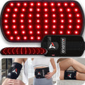 Allolo red light therapy belt front view and controller
