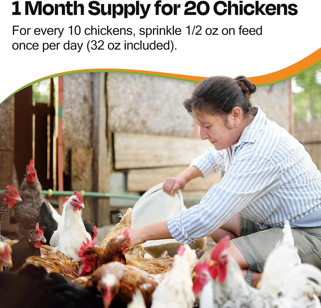 Seabuck7 backyard chicken supplement container