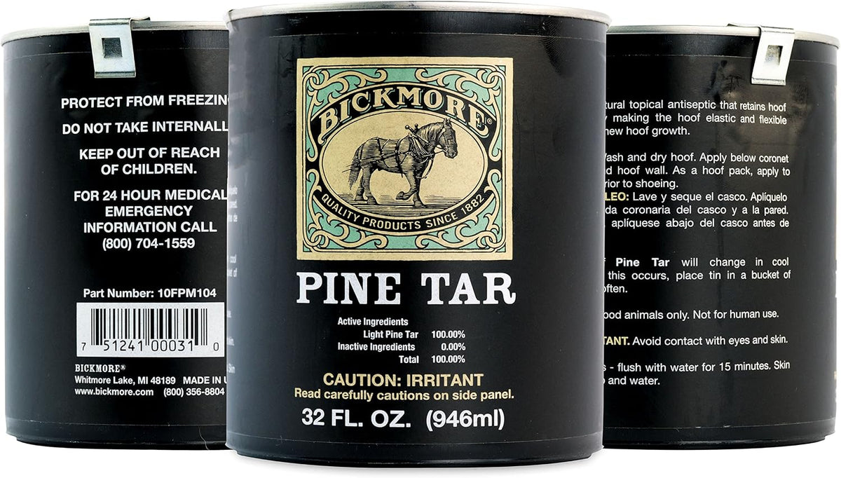 Bickmore horse hoof treatment container close up