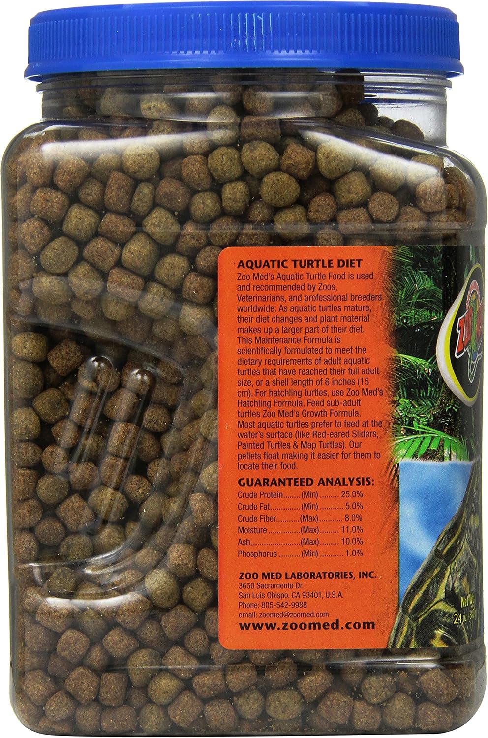 Zoo Med maintenance formula twenty four ounce container