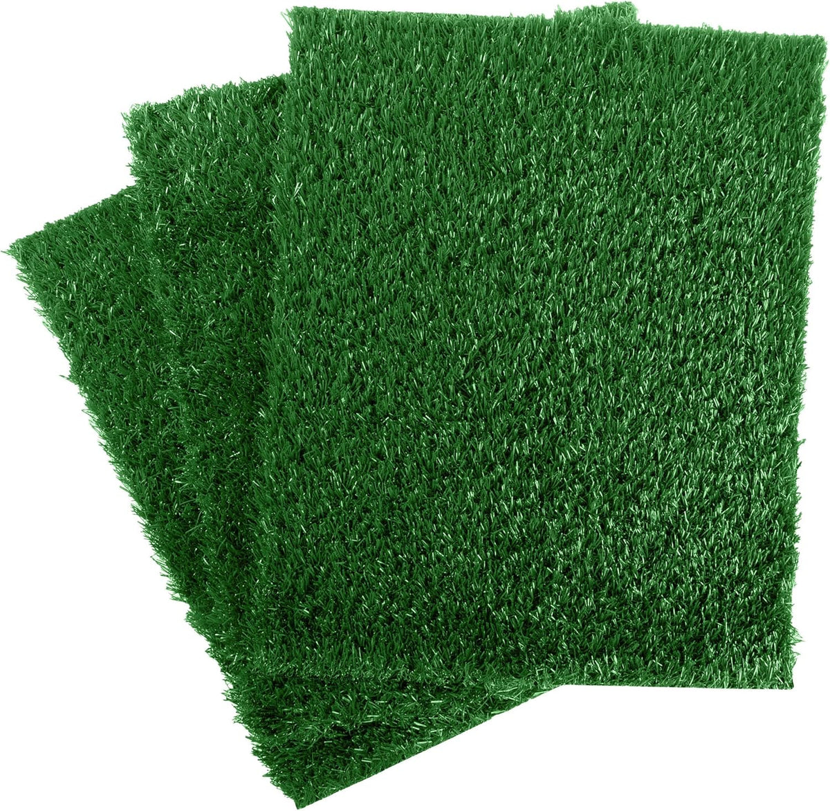 Petmaker drainage tray and synthetic turf layers