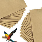 Gravel Paper for Bird Cage,BirdCage Liner Papers Cuttable Gravel Liner Sea Sand Paper Pet Animal Cages Cushion Great for Hard-Billed Birds Parrot | Clean Safe & Aids in Digestion (8 PCS - 17" x 11") - Image 9