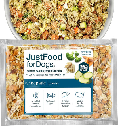 JustFoodForDogs Vet RX Frozen Fresh Prescription Dog Food, Human Grade, Vet Recommended Fresh Pet Meal or Toppers, Limited Ingredient, Prescription Diet, Renal Support 18 oz - 7 Pack - Image 10