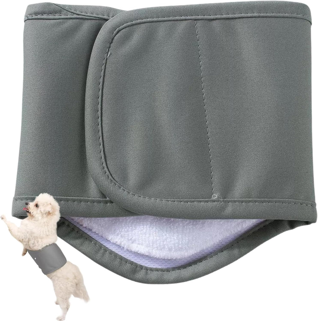 Washable and eco friendly puppy toilet training wrap in brown color