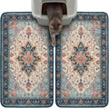 Hompet cat litter mat two pack front view trapping mat for indoor floors