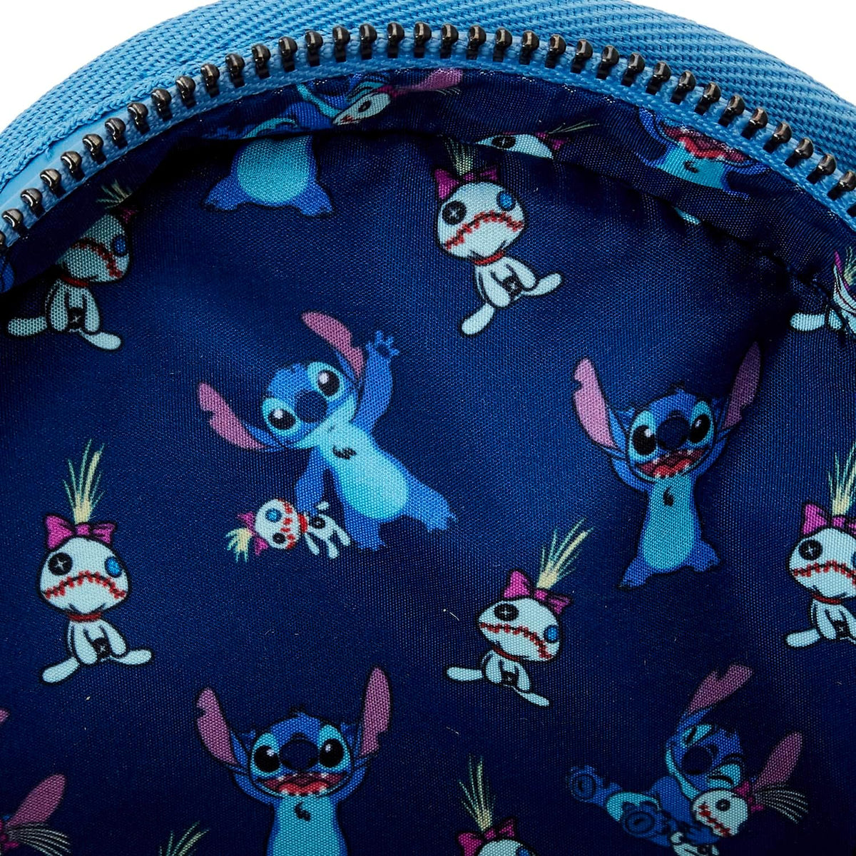 Loungefly Pets Disney Lilo and Stitch medium harness packaging details and official licensed branding.