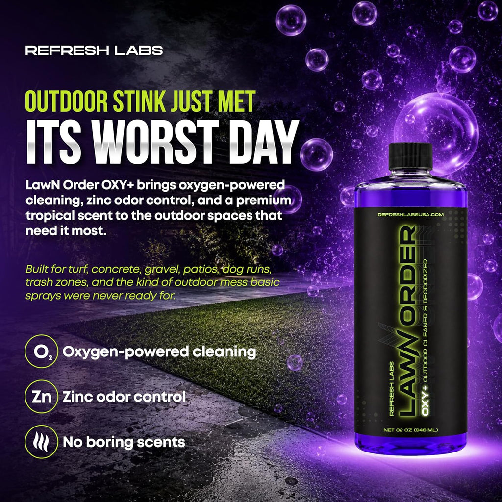 Refresh Labs 1 Gallon turf cleaner bottle
