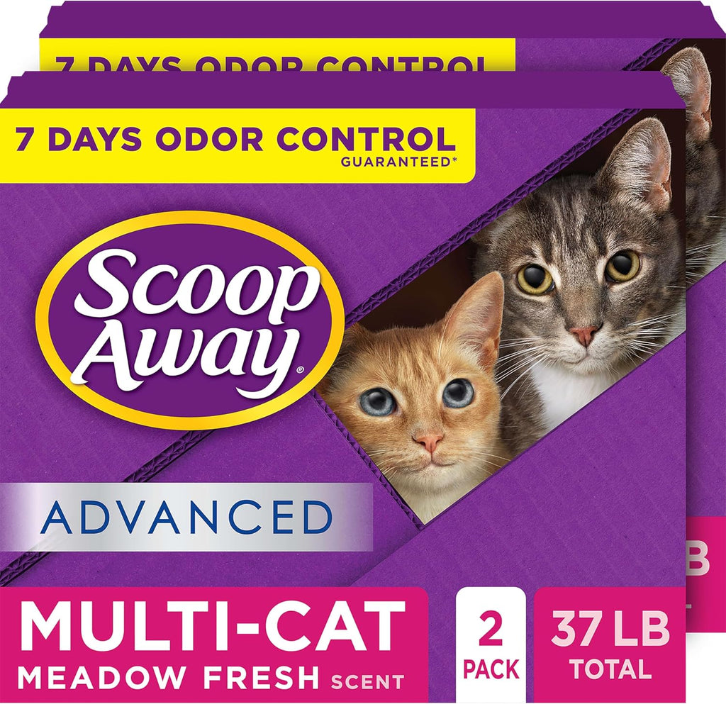 Scoop Away Advanced Multi-Cat Clumping Cat Litter front view
