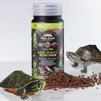 Ultra Fresh Baby Turtle Nutri Stick label showing wild sword prawn ingredients