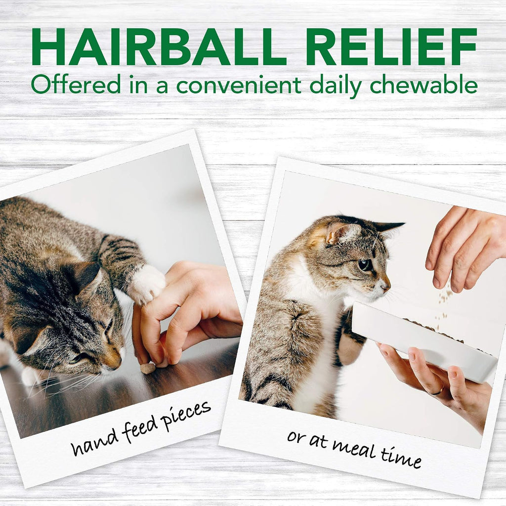 USA imported Vet's Best cat hairball control tablets with NASC quality seal