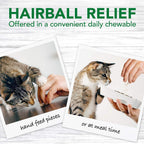 USA imported Vet's Best cat hairball control tablets with NASC quality seal