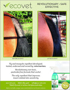 Ecovet veterinarian developed insect repellent for horses and cattle