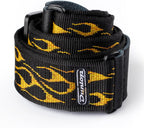 Jim Dunlop D38 series durable bass strap rear side material view