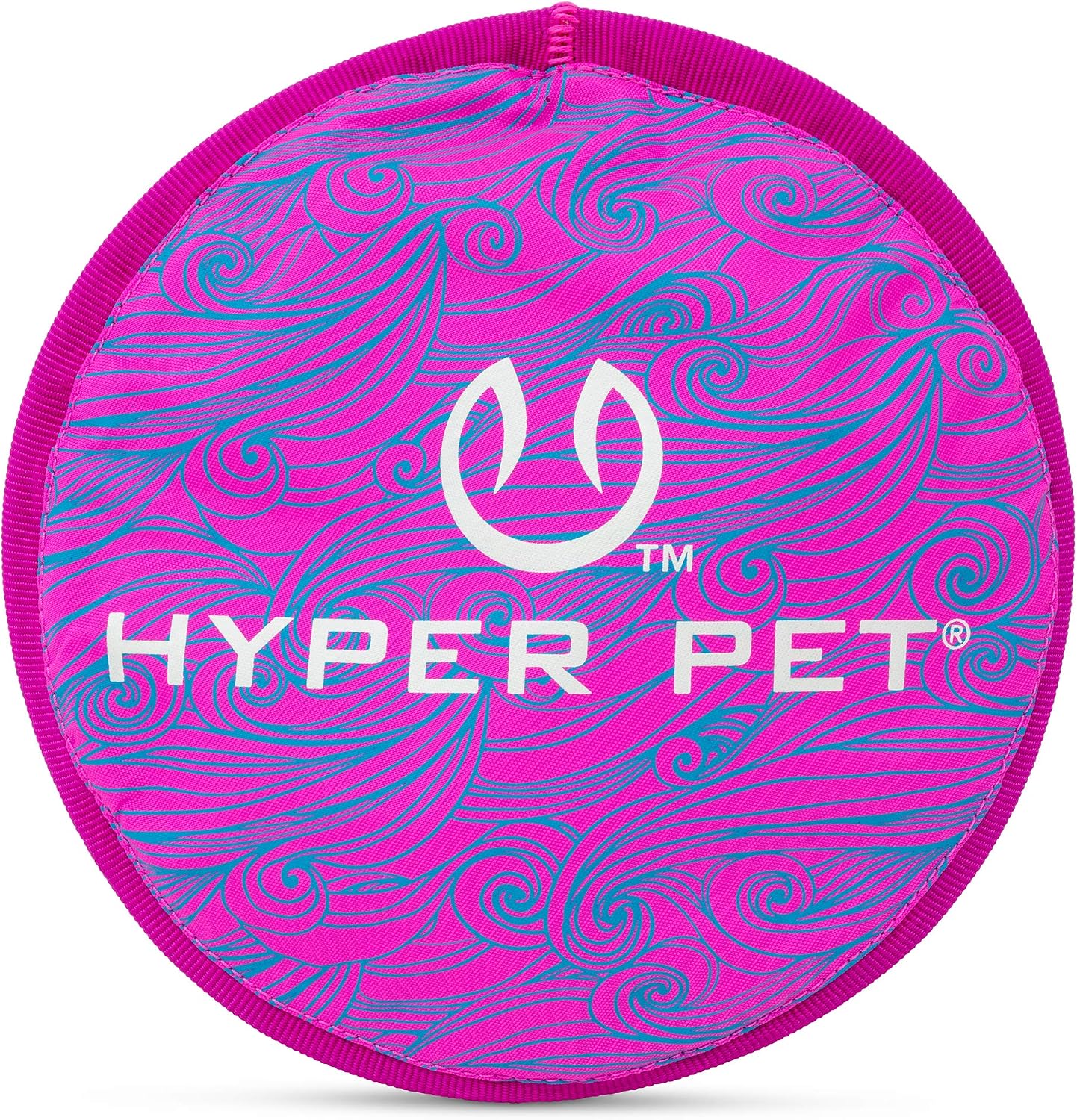 Hyper Pet Flippy Flopper 9" Flying Disc Soft Dog Toy, Floats in Water & Safe on Teeth, for All Breeds, Pack of 2 (Colors May Vary) - Image 12