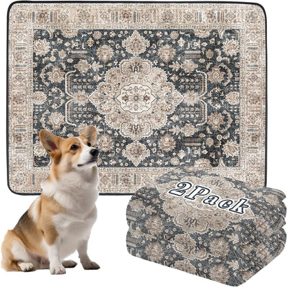 Close up of Dogcator waterproof pet rug fabric layers