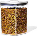 OXO Good Grips Pet POP Container - 6.0 Qt/5.7 L with Half Scoop, Ideal for up to 6.5lbs of Dog Food or 4.5lbs of Cat Food, Airtight Dog and Cat Food Storage Container, BPA Free, Clear - Image 11